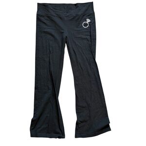 Bridal Rhinestone Ring Yoga Bride Pants Leggings Flare size‎ X Large